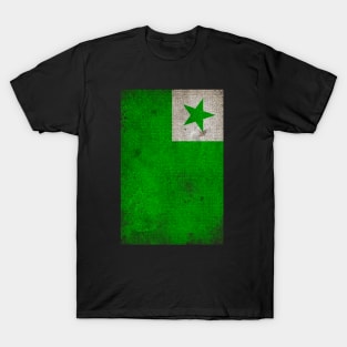 Distressed Esperanto Flag T-Shirt